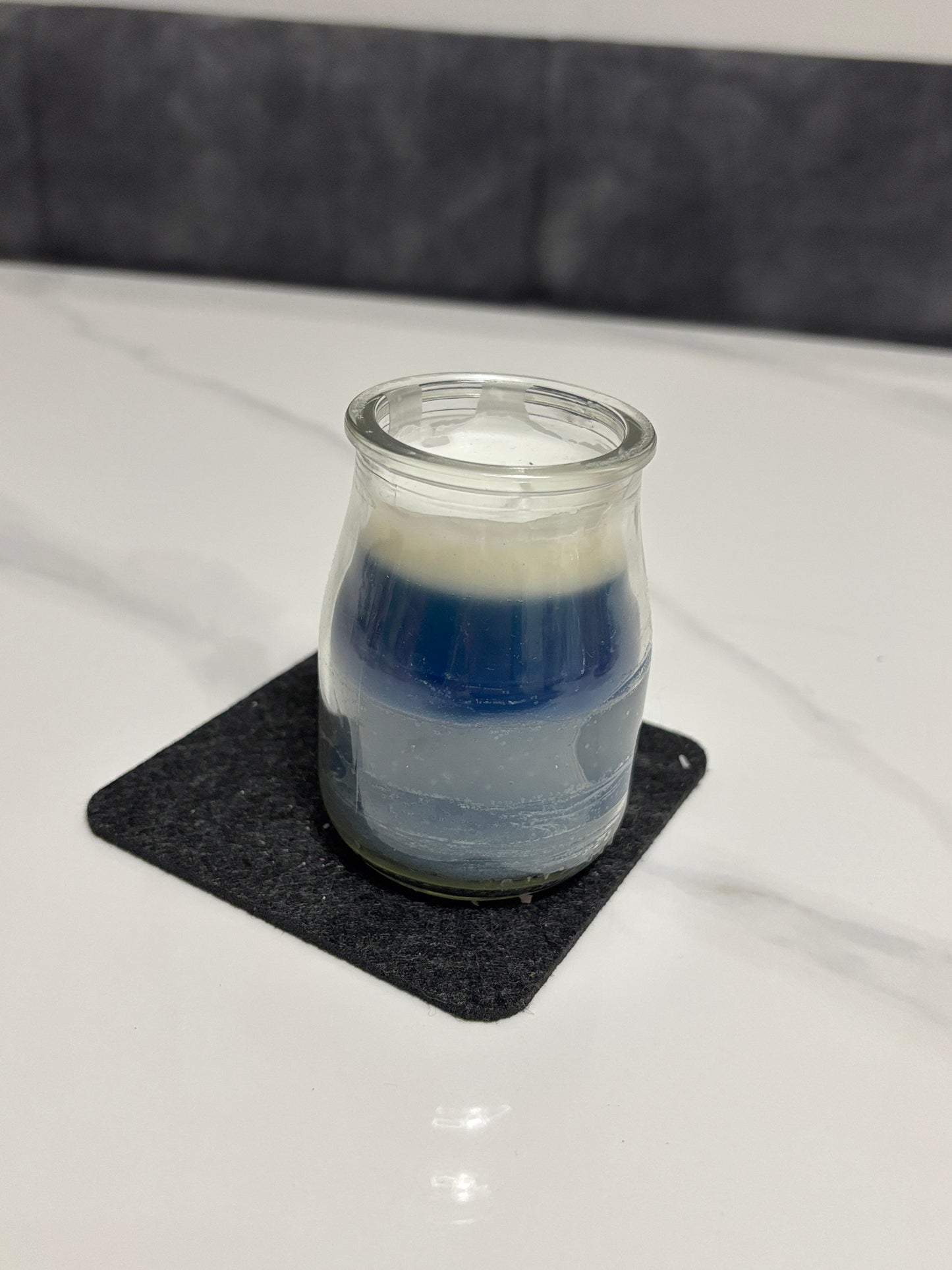 Kerze im Glas