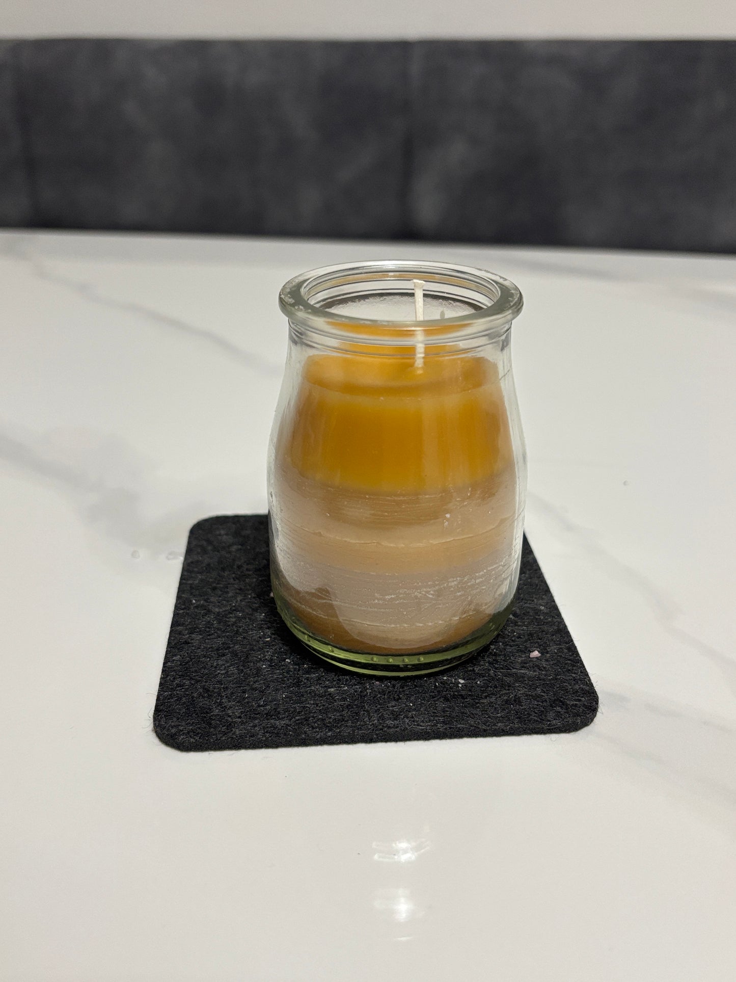 Kerze im Glas