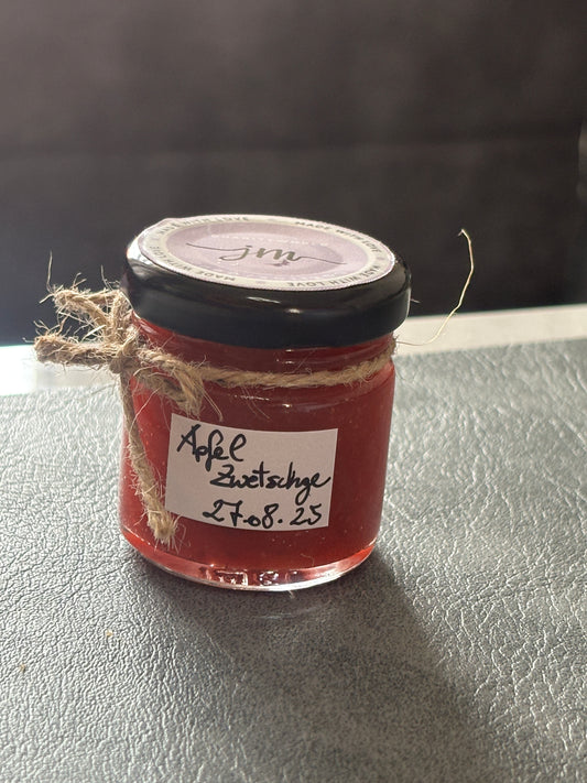 Apfel trifft Zwetschge