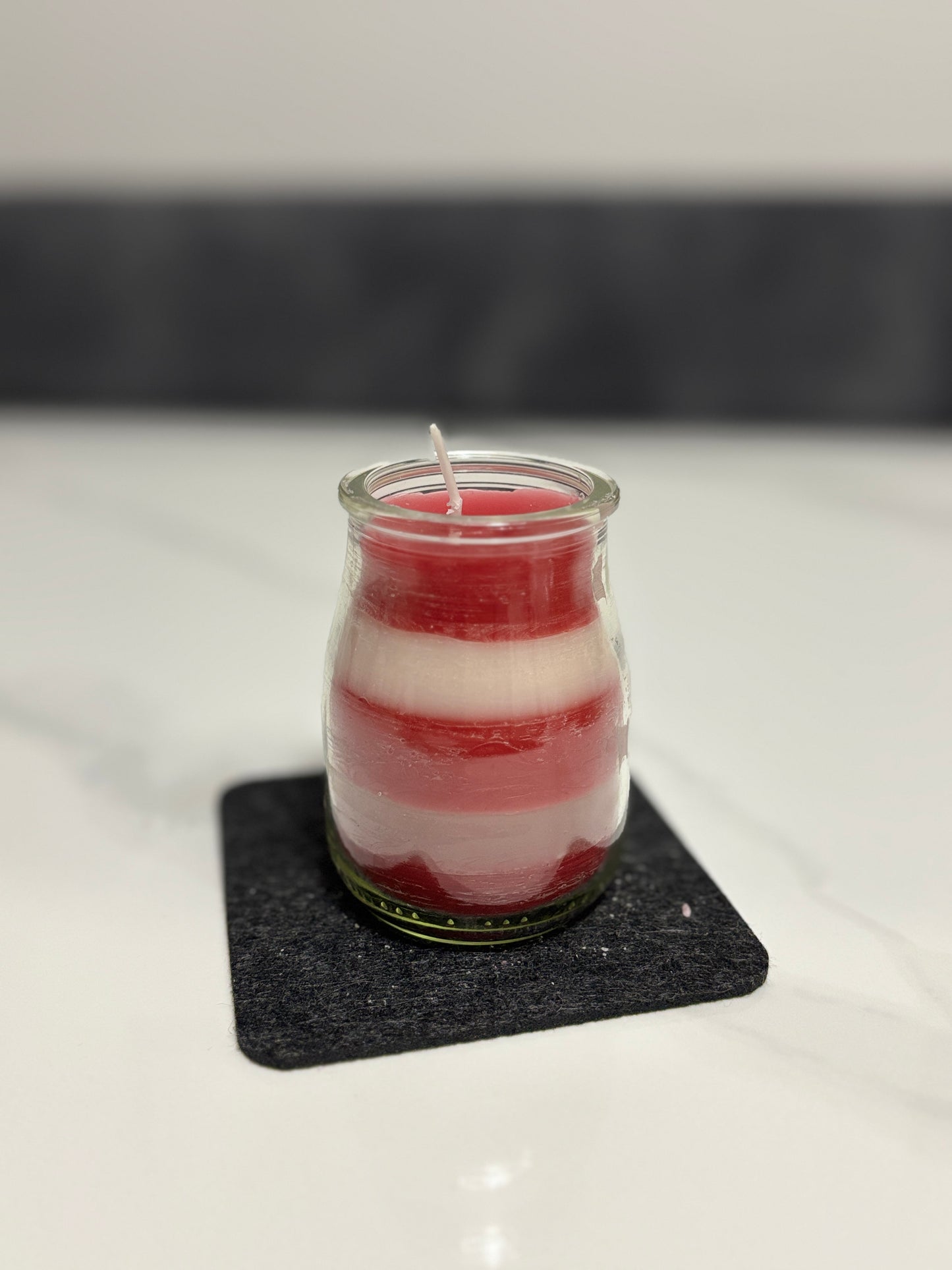 Kerze im Glas