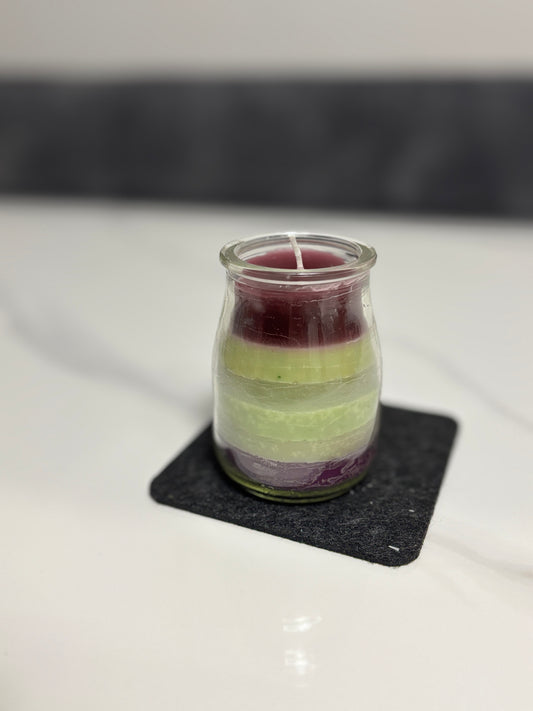 Kerze im Glas