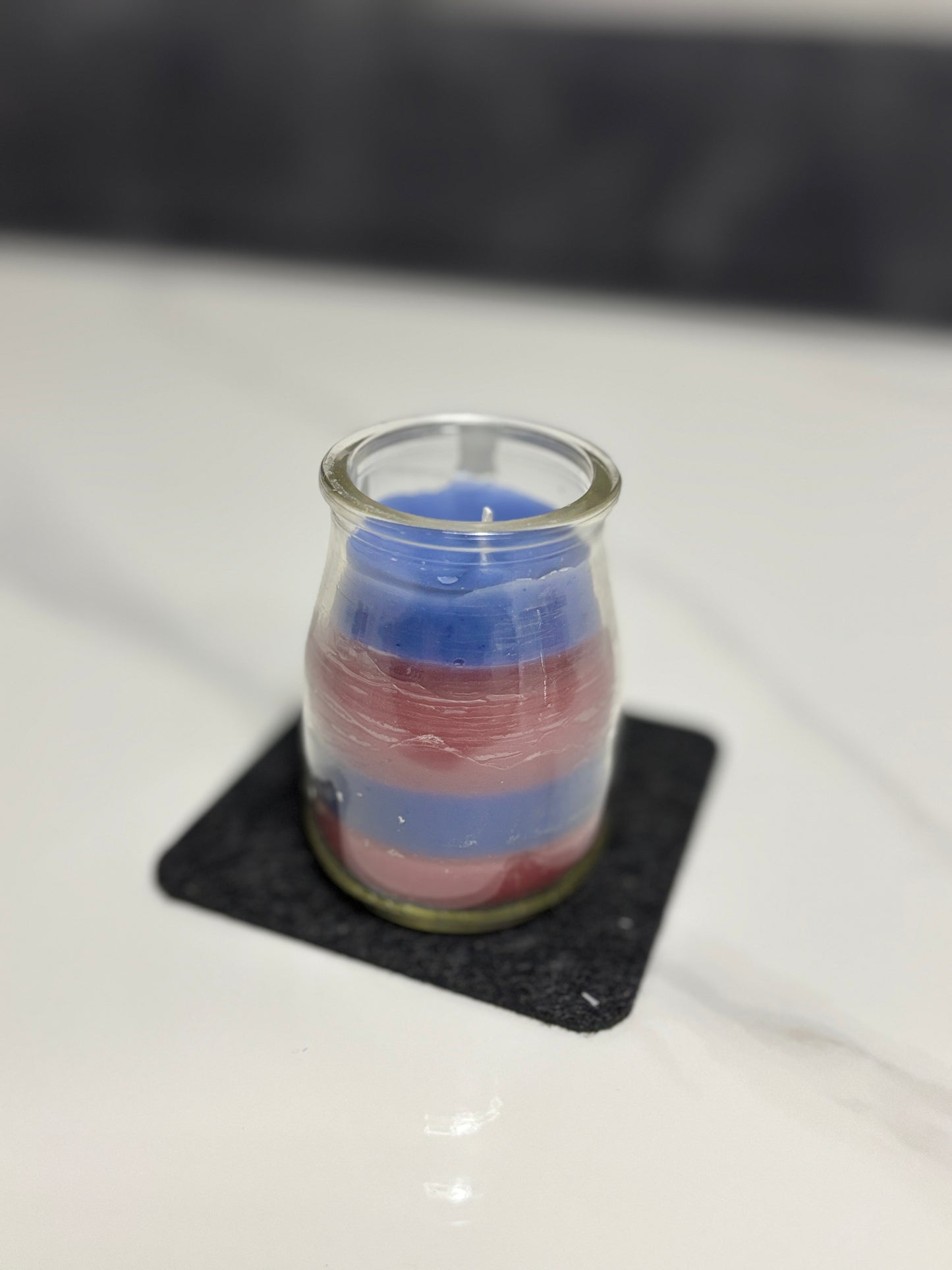 Kerze im Glas
