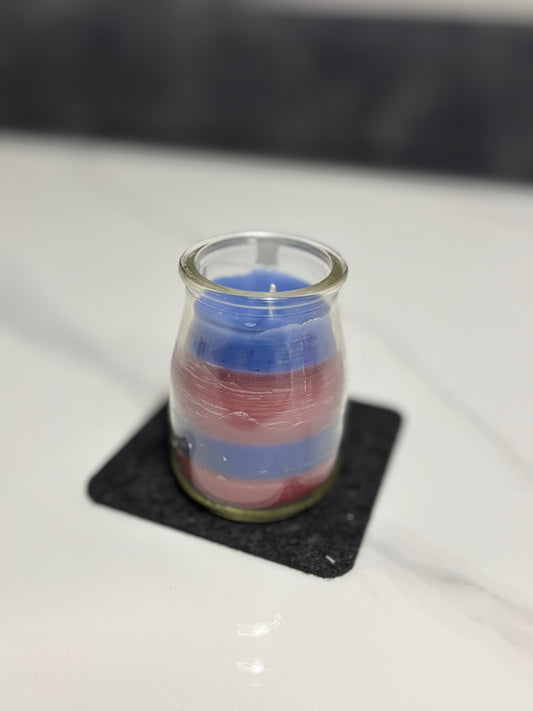 Kerze im Glas