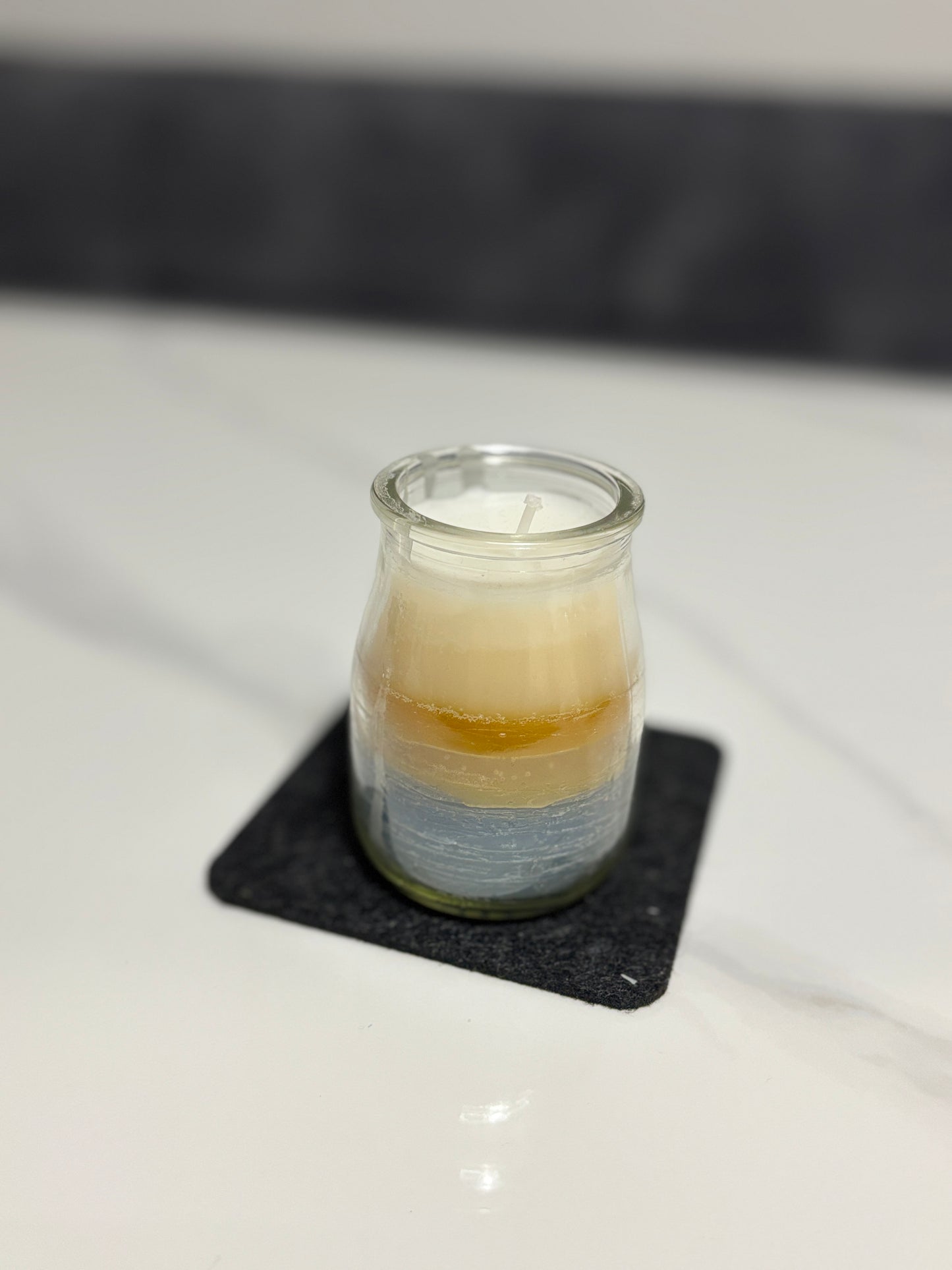 Kerze im Glas