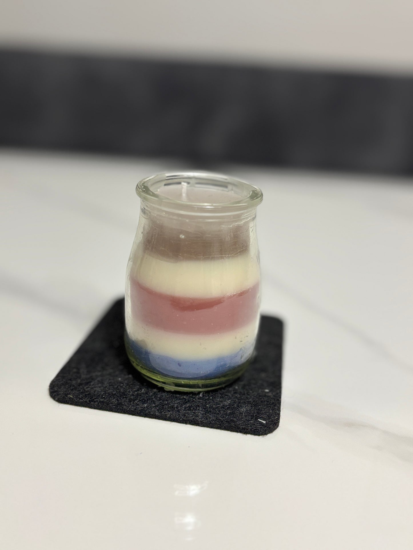 Kerze im Glas
