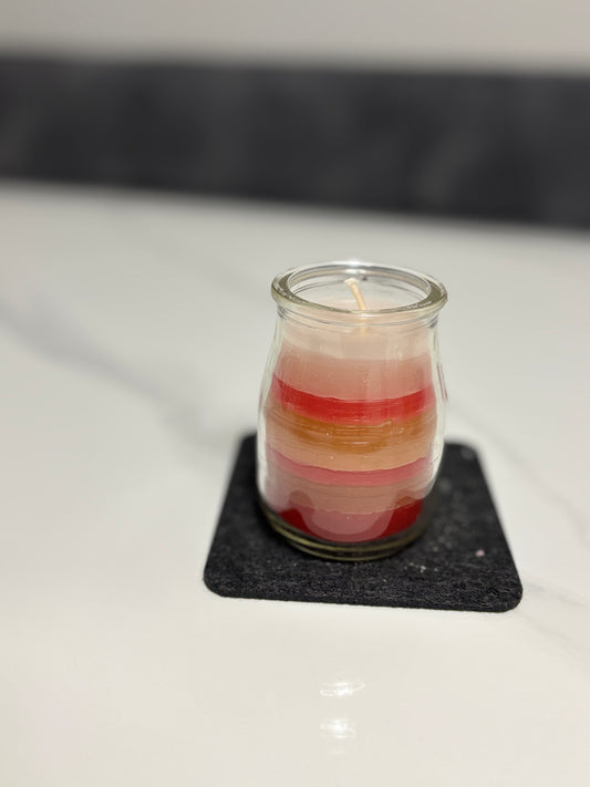 Kerze im Glas