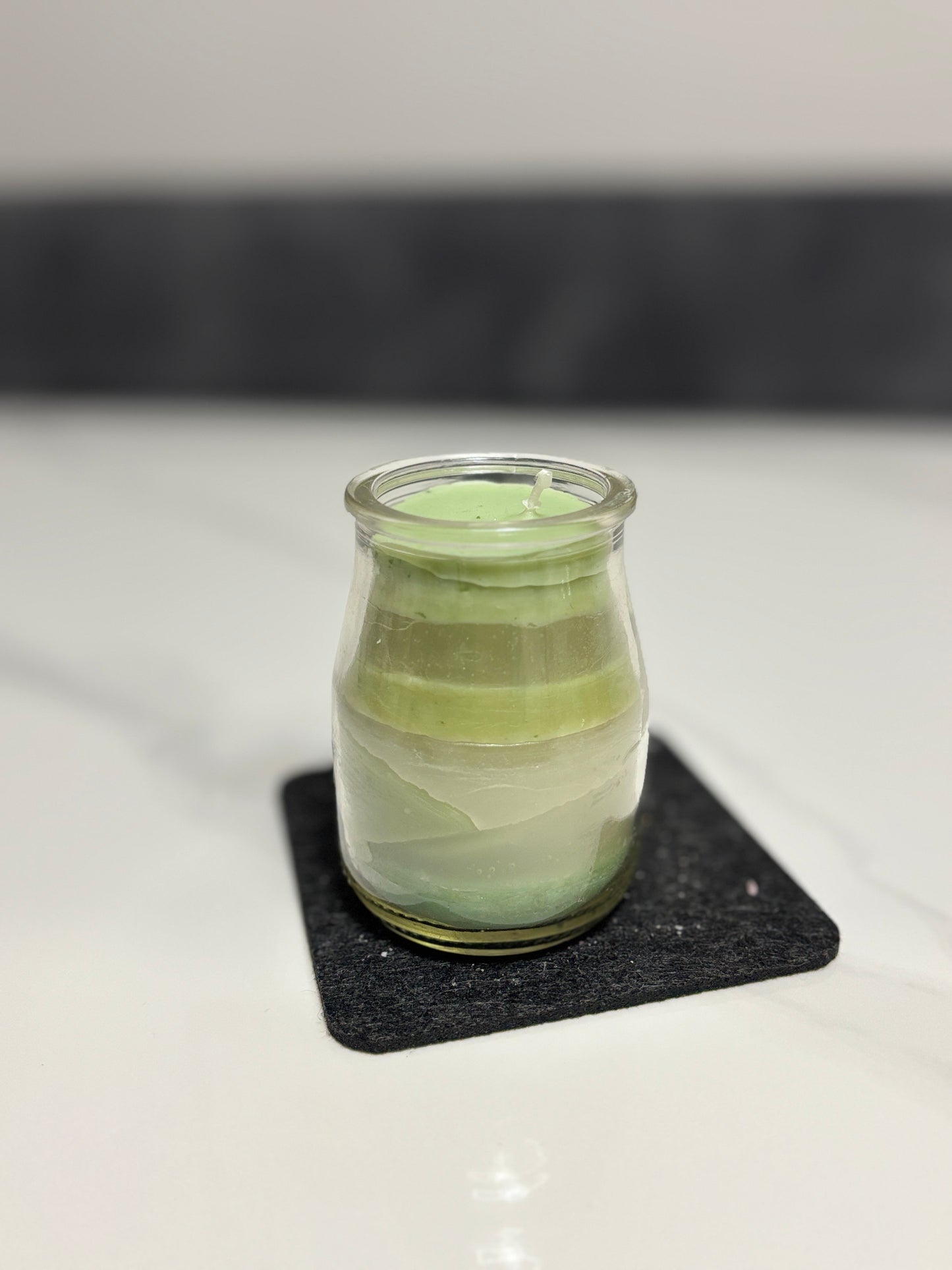Kerze im Glas