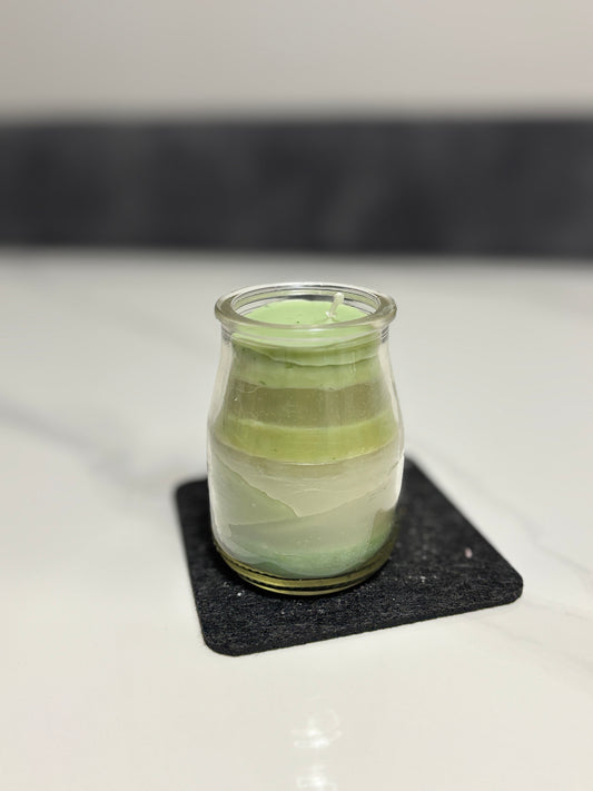 Kerze im Glas