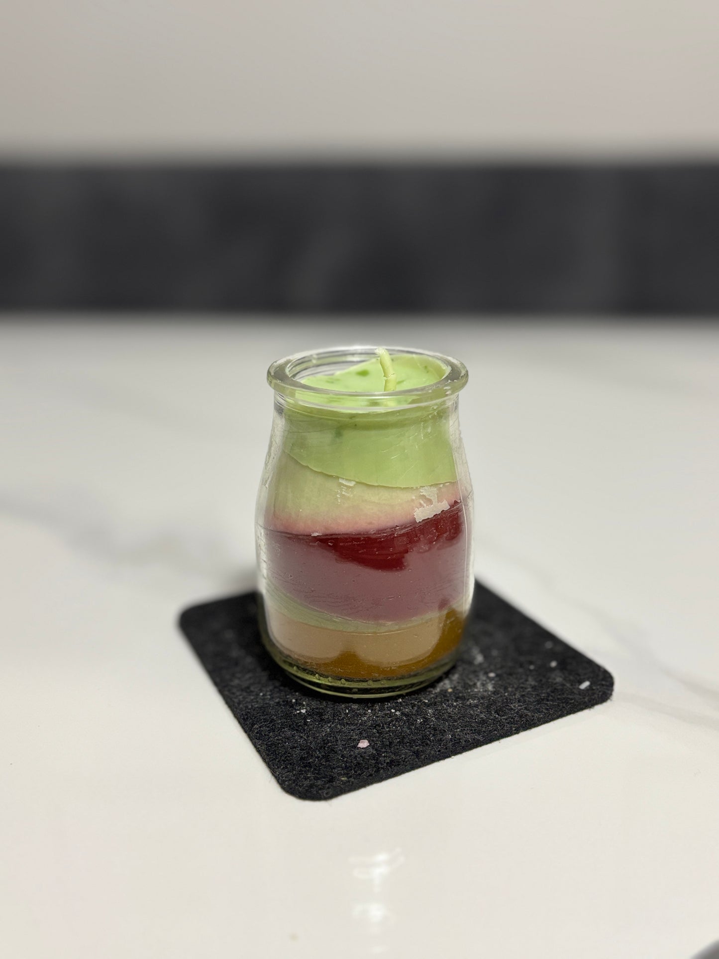 Kerze im Glas