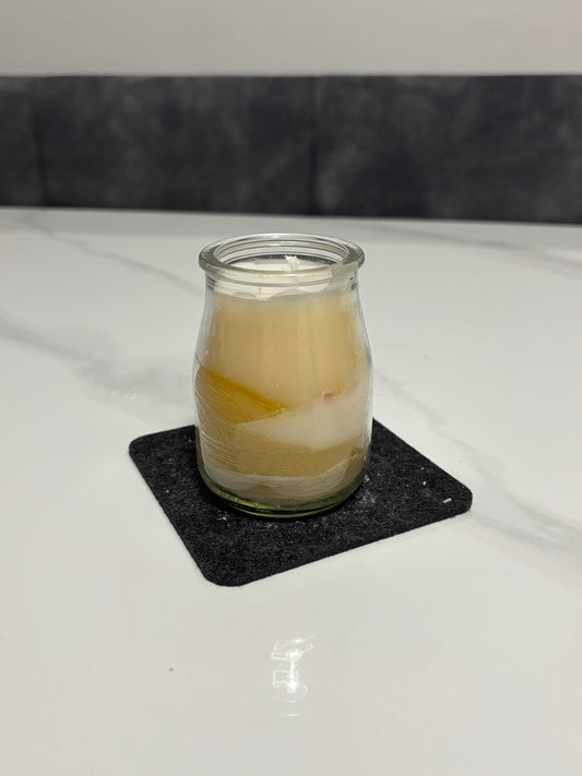 Kerze im Glas