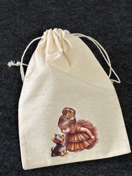 Geschenksackerl aus Stoff
